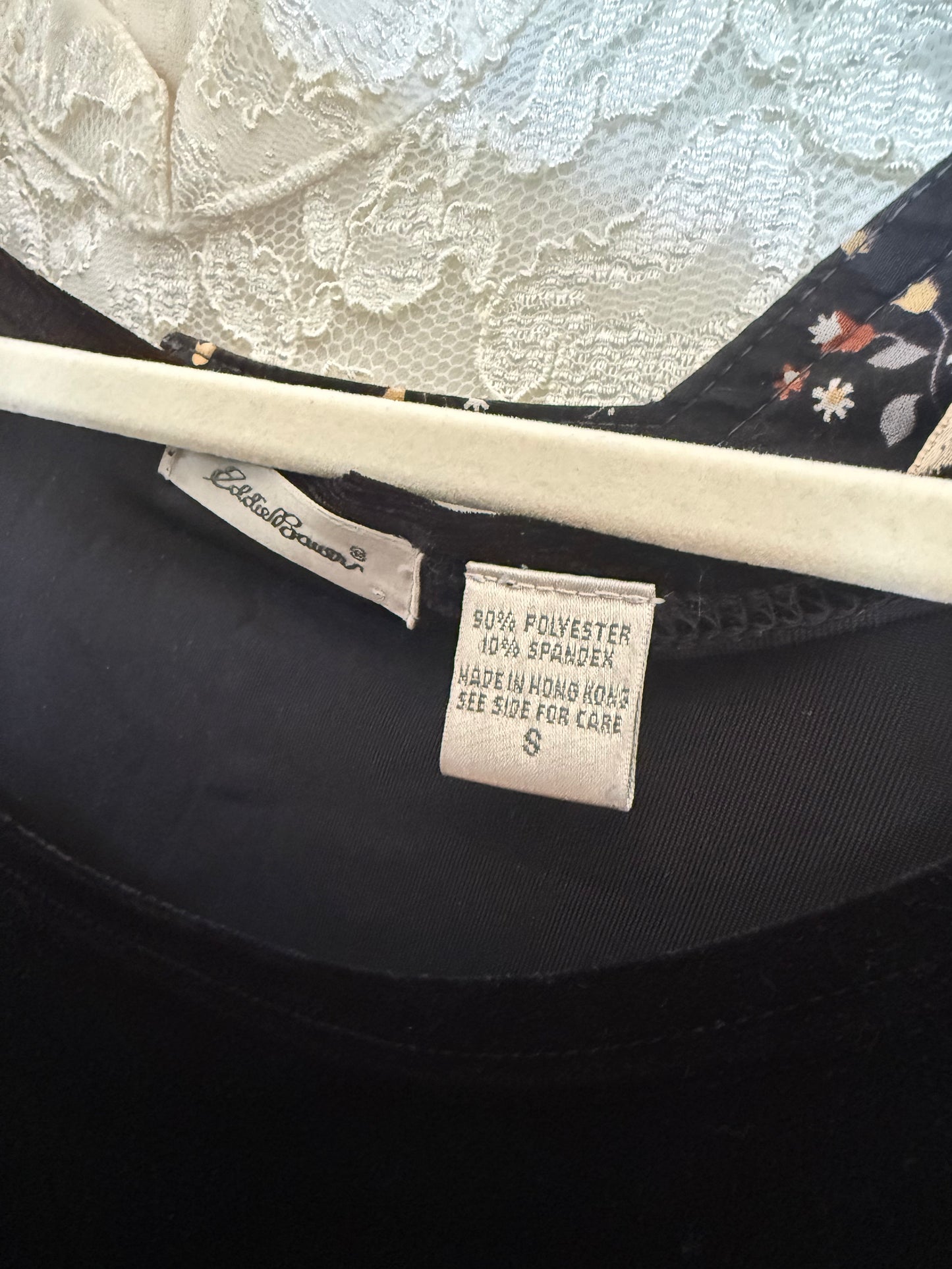 Eddie Bauer 90s velvet maxi dress
