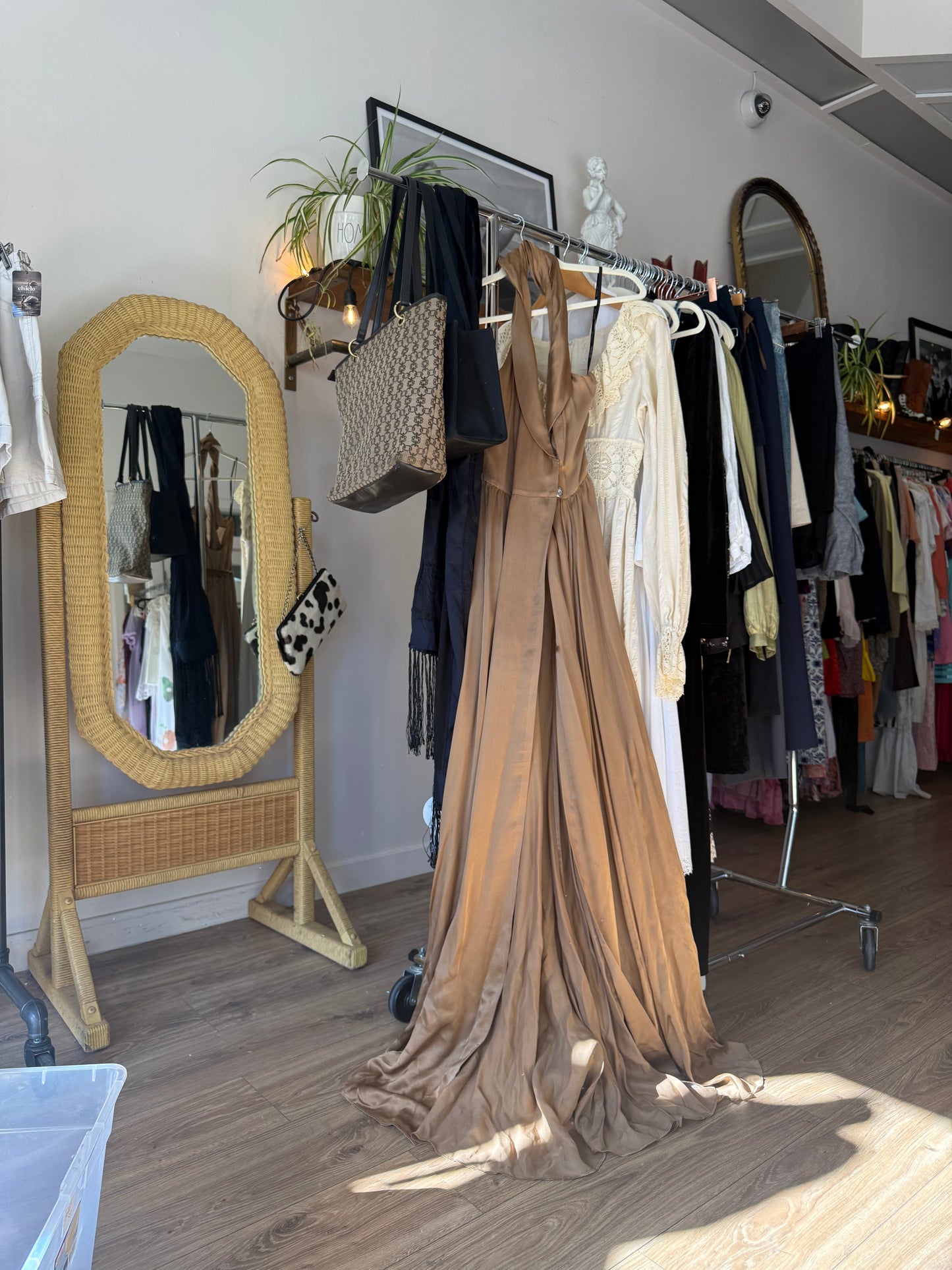Rachel Zoe Silk Halter Wrap Dress