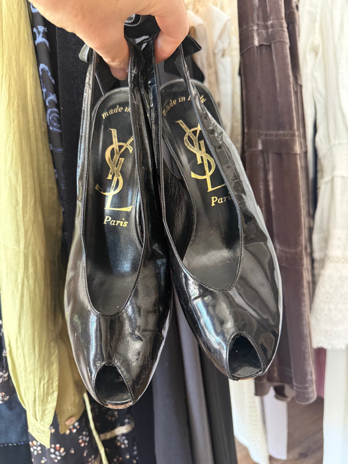 Yves Saint Laurent heels 8.5